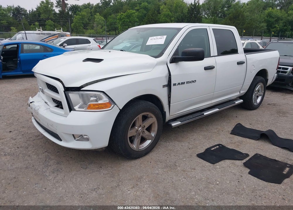 2012 RAM 1500 VIN: 1C6RD7KT6CS319124