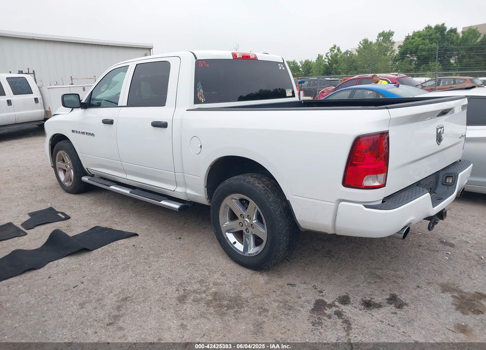 2012 RAM 1500 VIN: 1C6RD7KT6CS319124