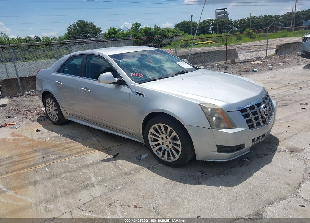 2012 CADILLAC CTS STANDARD VIN: 1G6DC5E53C0157278