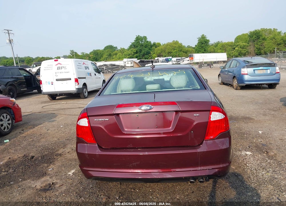 2011 FORD FUSION SE VIN: 3FAHP0HAXBR240760