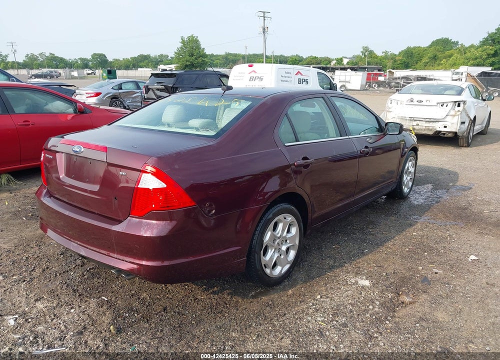 2011 FORD FUSION SE VIN: 3FAHP0HAXBR240760