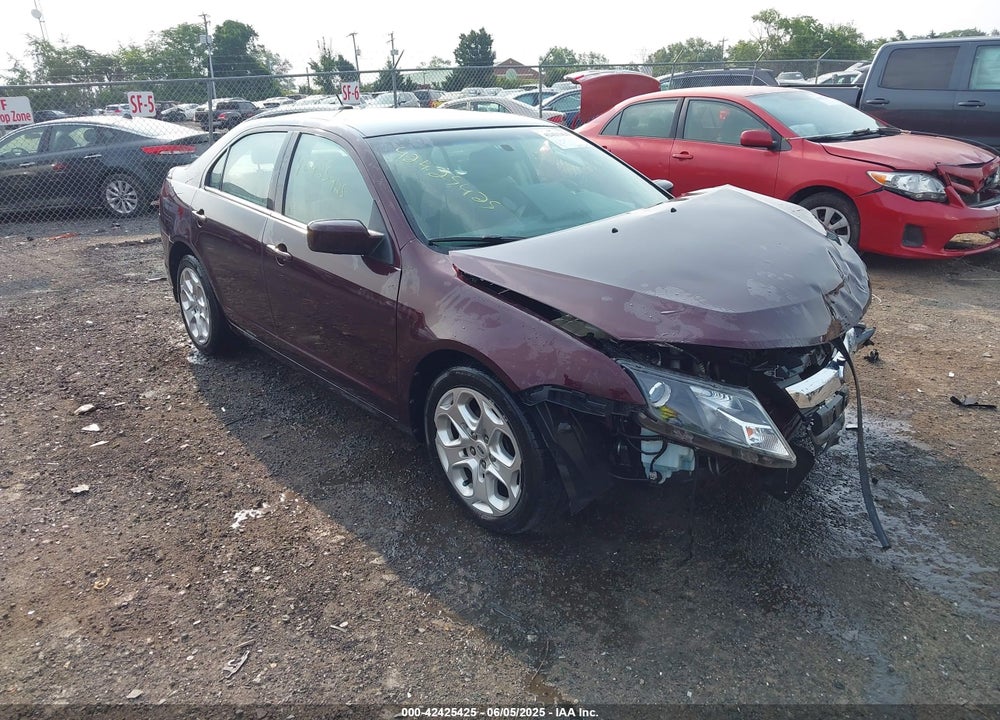 2011 FORD FUSION SE VIN: 3FAHP0HAXBR240760