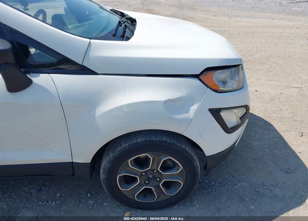 2018 FORD ECOSPORT S VIN: MAJ6P1SL1JC225956
