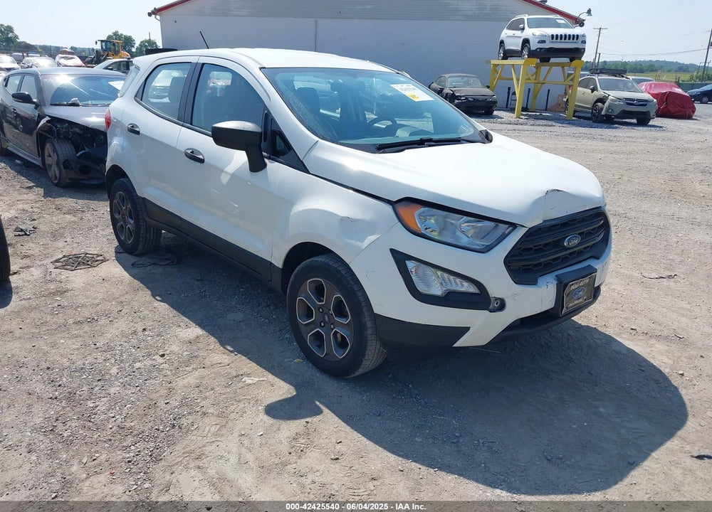 2018 FORD ECOSPORT S VIN: MAJ6P1SL1JC225956
