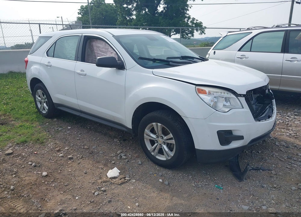 2012 CHEVROLET EQUINOX LS VIN: 2GNALBEK0C1229926