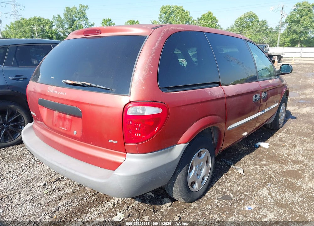 2001 DODGE CARAVAN SE VIN: 1B4GP25B91B197088