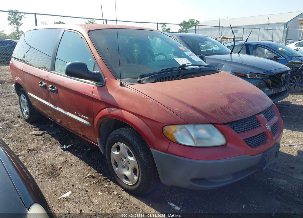 2001 DODGE CARAVAN SE VIN: 1B4GP25B91B197088