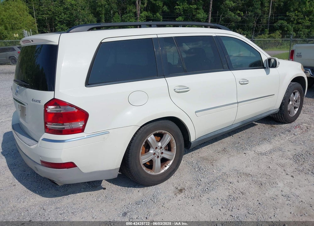 2008 MERCEDES-BENZ GL-CLASS VIN: 4JGBF22E08A319587