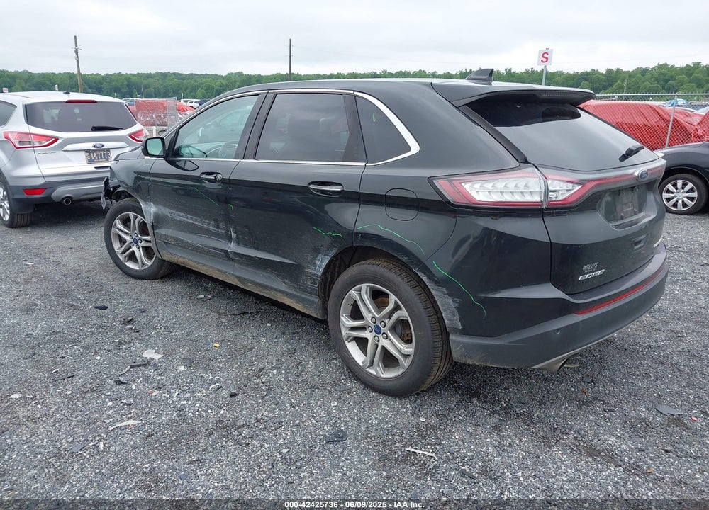2015 FORD EDGE VIN: 2FMTK4K98FBB63184