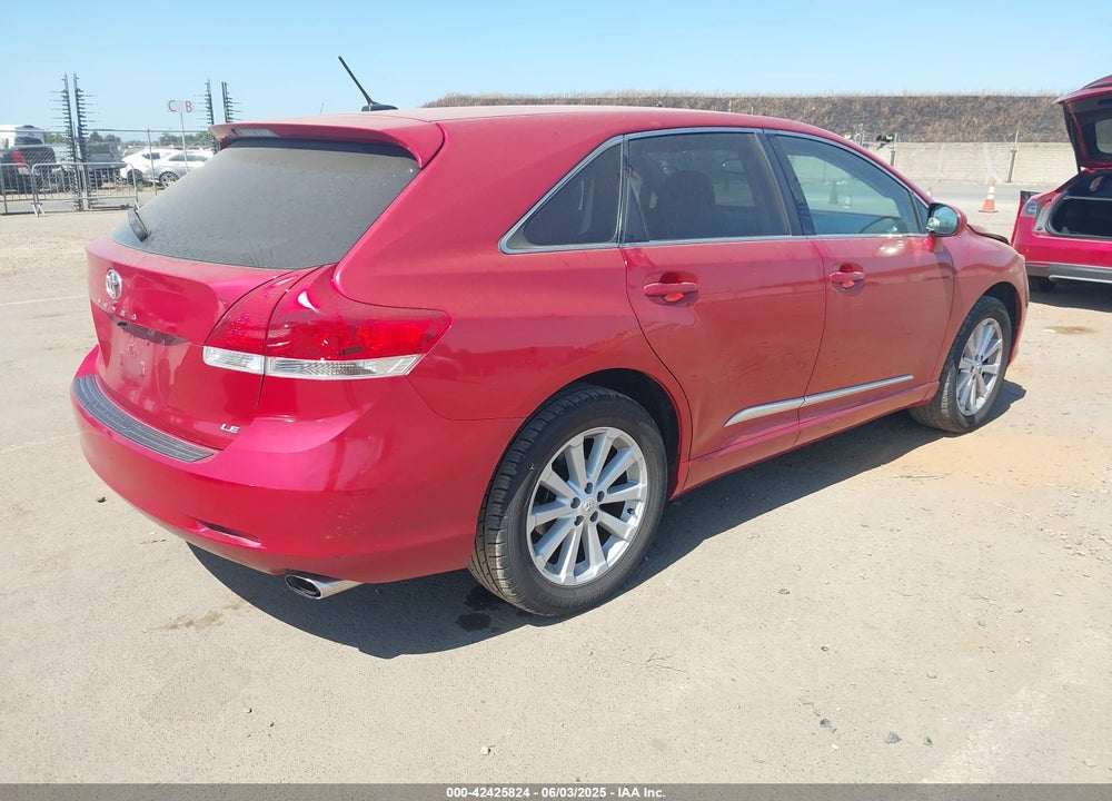 2012 TOYOTA VENZA VIN: 4T3ZA3BB4CU061954