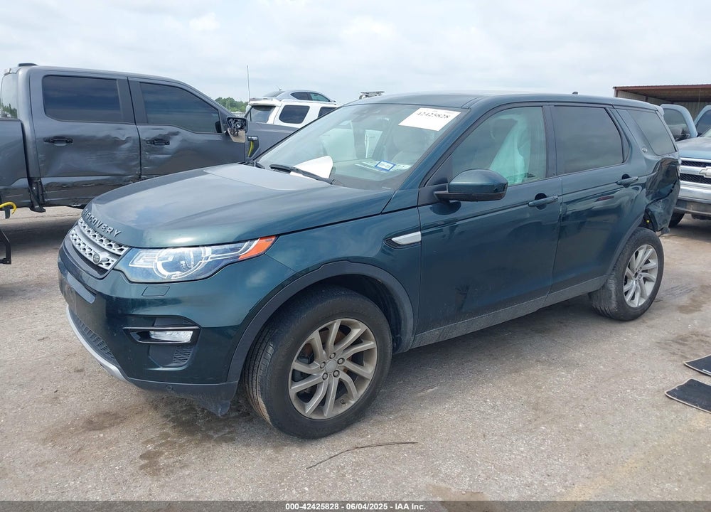 2016 LAND ROVER DISCOVERY SPORT VIN: SALCR2BG7GH550535