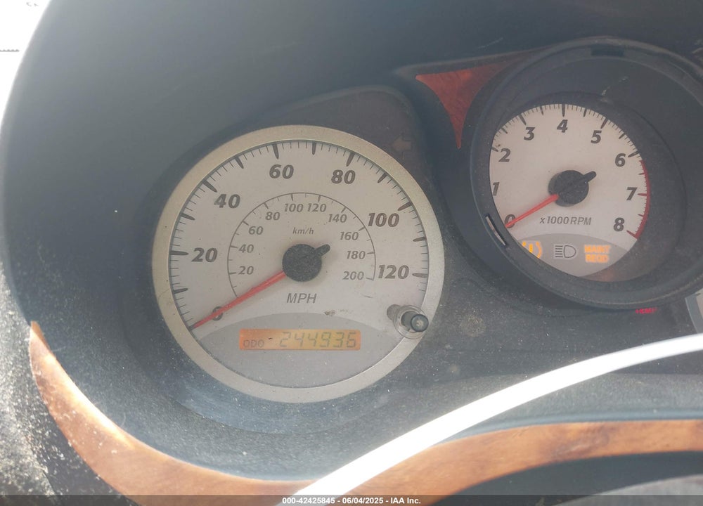 2005 TOYOTA RAV4 VIN: JTEHD20V356025974