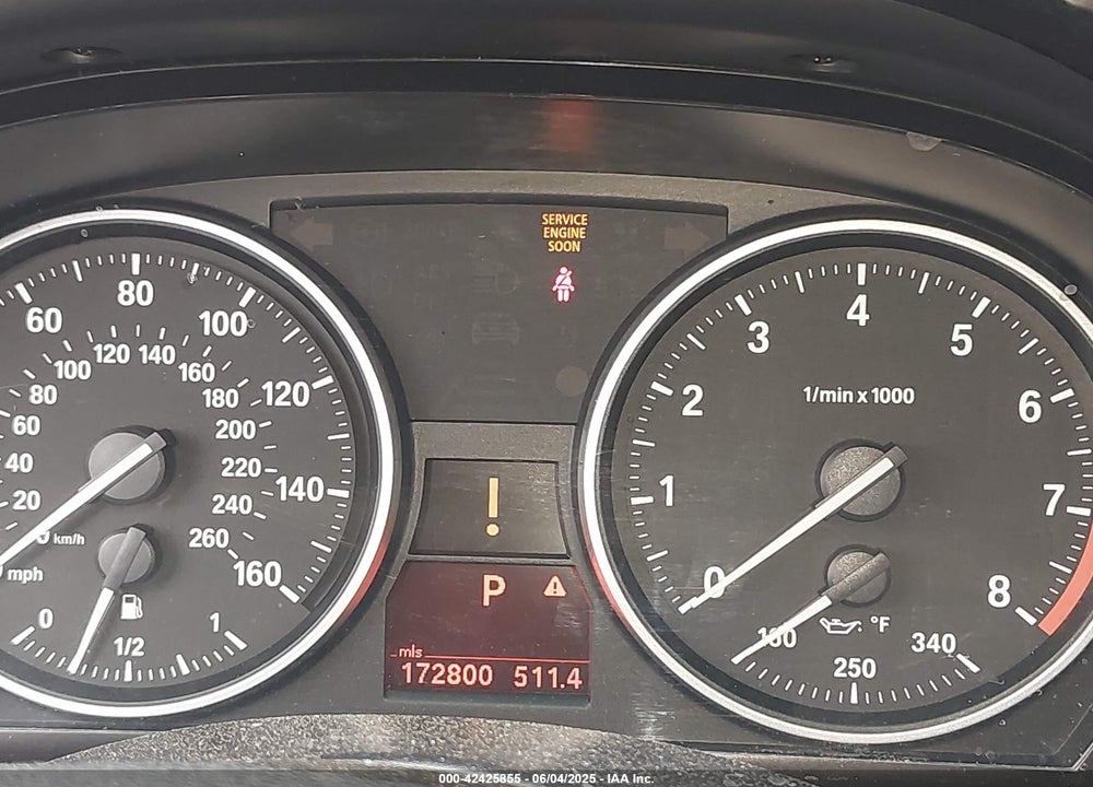 2011 BMW 335I VIN: WBAPM5C55BE576242