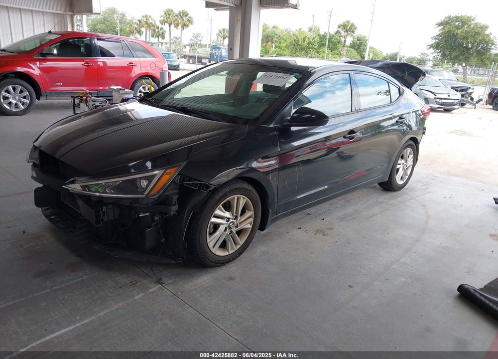 2019 HYUNDAI ELANTRA SEL VIN: 5NPD84LF0KH476336