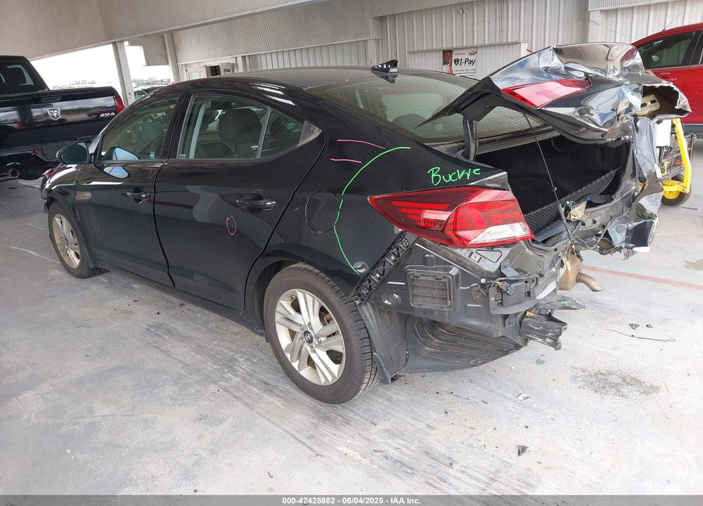 2019 HYUNDAI ELANTRA SEL VIN: 5NPD84LF0KH476336
