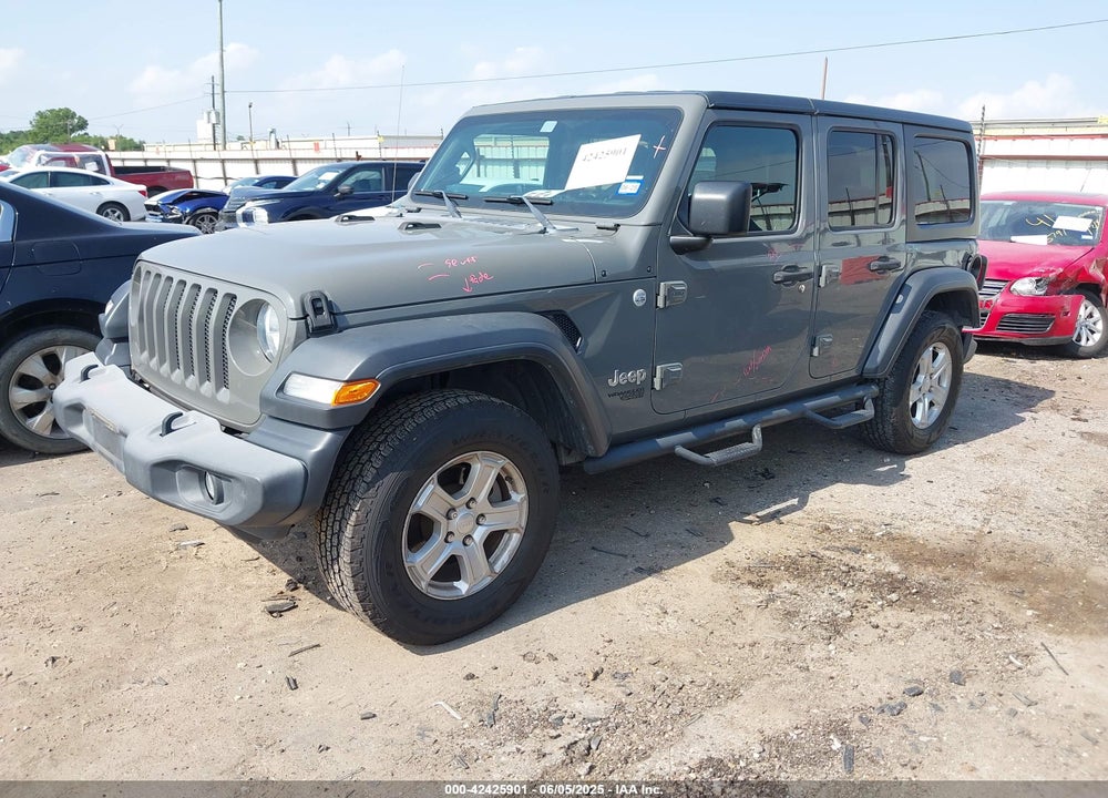 2018 JEEP WRANGLER UNLIMITED SPORT S 4X4 VIN: 1C4HJXDG5JW298947