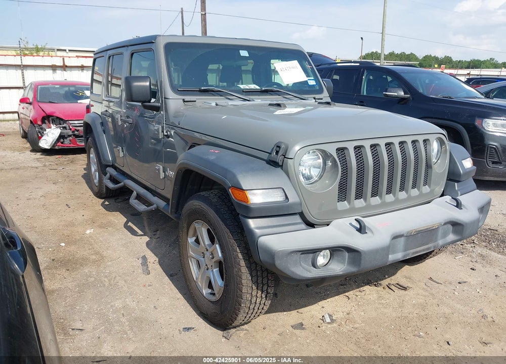 2018 JEEP WRANGLER UNLIMITED SPORT S 4X4 VIN: 1C4HJXDG5JW298947