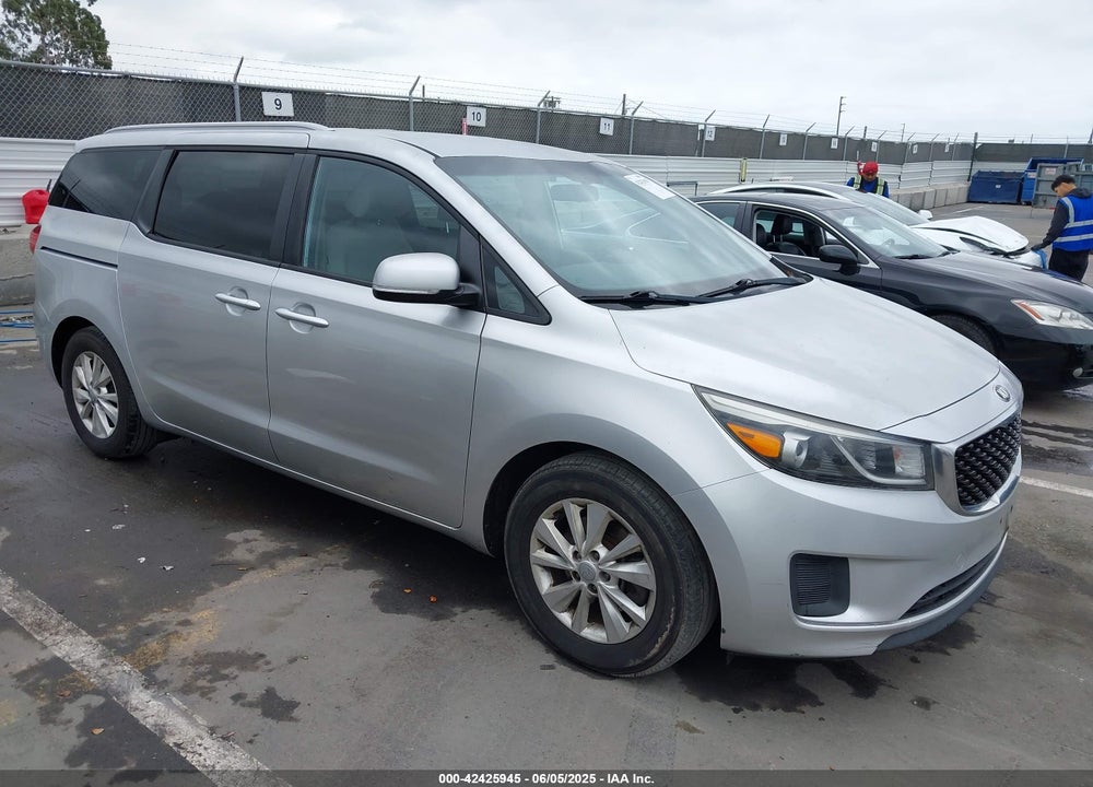 2015 KIA SEDONA LX VIN: KNDMB5C13F6061149