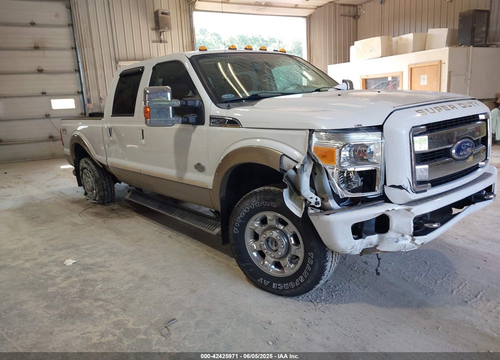 2012 FORD F-250 LARIAT VIN: 1FT7W2B69CEA01617