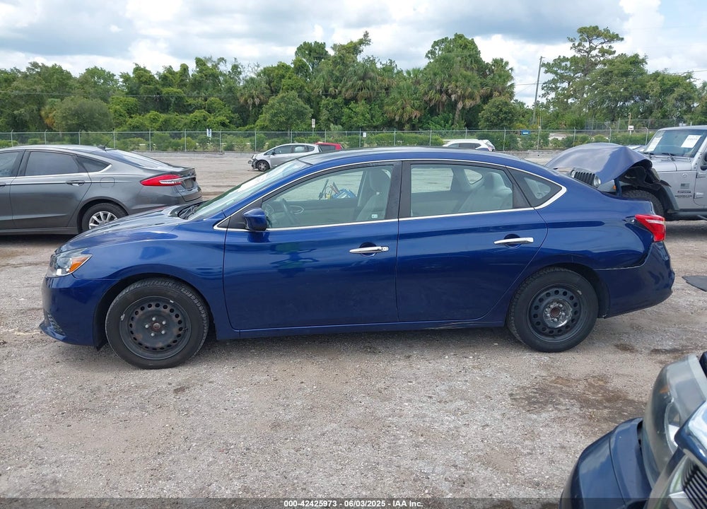 2017 NISSAN SENTRA SV VIN: 3N1AB7AP1HY270572