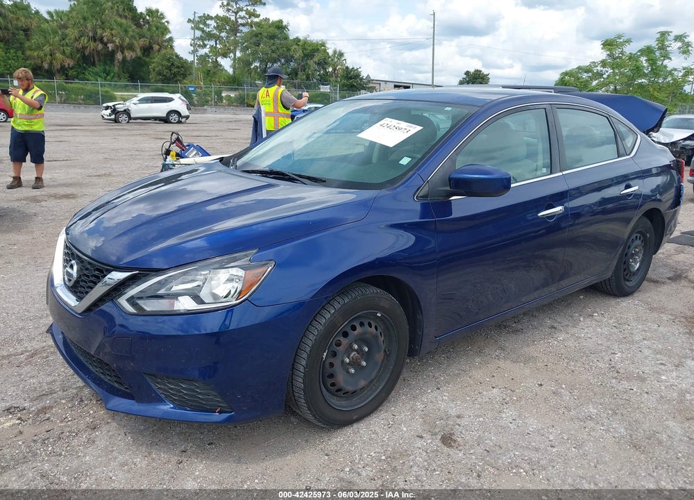 2017 NISSAN SENTRA SV VIN: 3N1AB7AP1HY270572