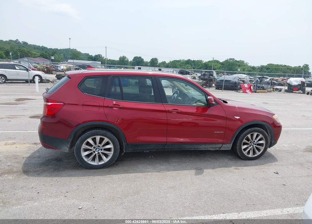 2014 BMW X3 VIN: 5UXWX9C59E0D24428