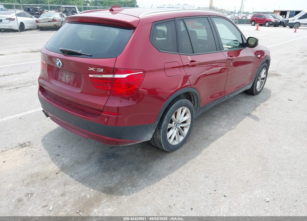2014 BMW X3 VIN: 5UXWX9C59E0D24428