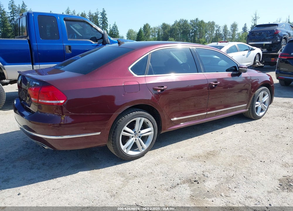 2012 VOLKSWAGEN PASSAT VIN: 1VWCM7A36CC057175