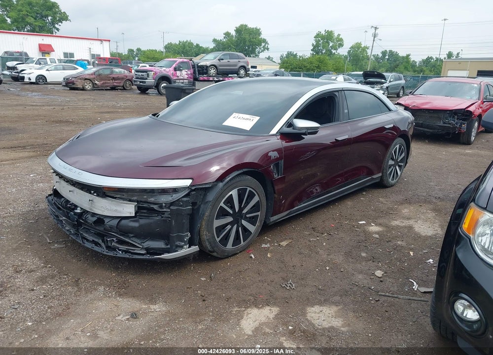 2022 LUCID AIR VIN: 50EA1GBA2NA002619