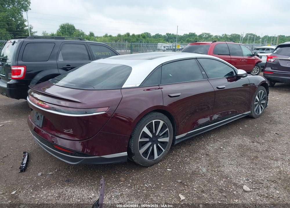 2022 LUCID AIR VIN: 50EA1GBA2NA002619