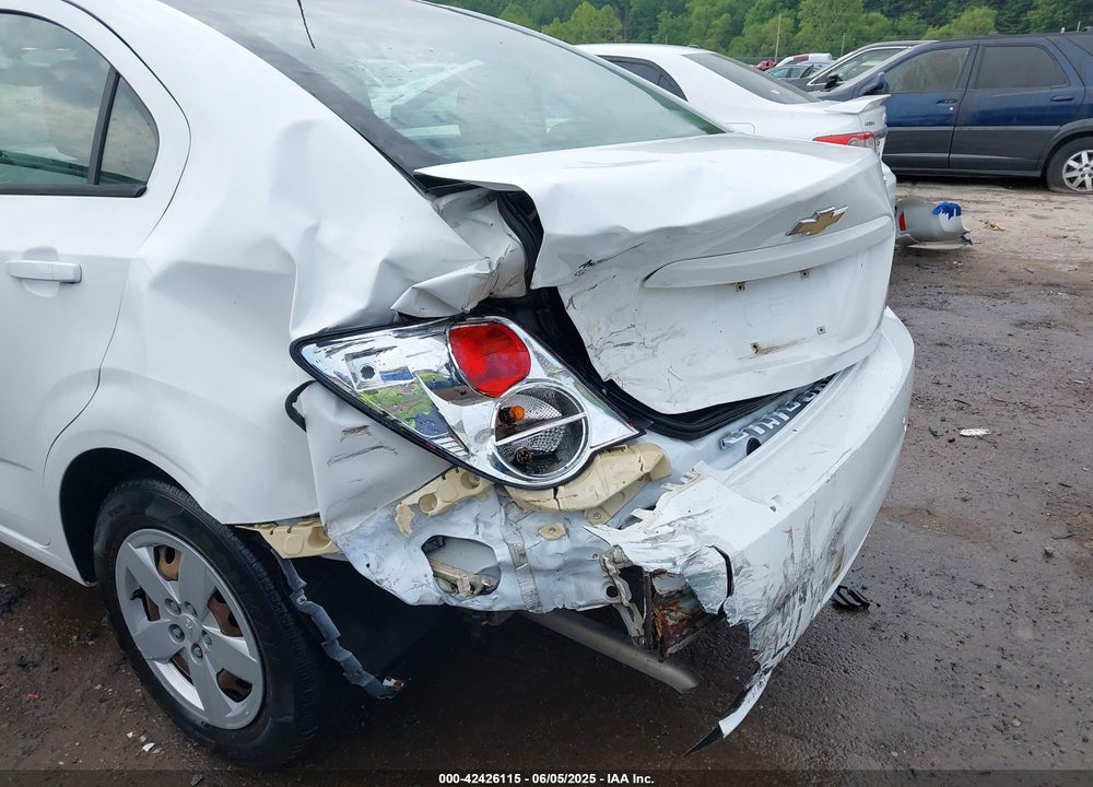 2016 CHEVROLET SONIC VIN: 1G1JA5SH0G4163826