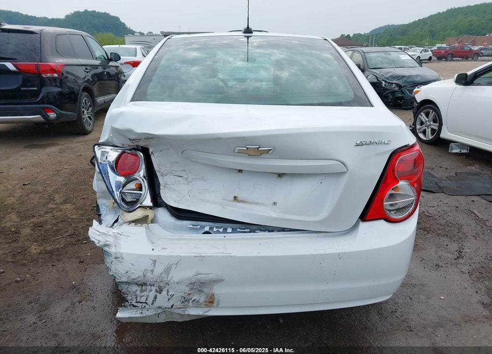 2016 CHEVROLET SONIC VIN: 1G1JA5SH0G4163826