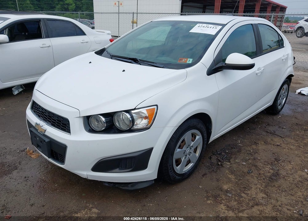 2016 CHEVROLET SONIC VIN: 1G1JA5SH0G4163826