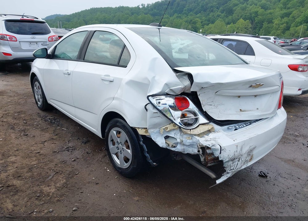 2016 CHEVROLET SONIC VIN: 1G1JA5SH0G4163826