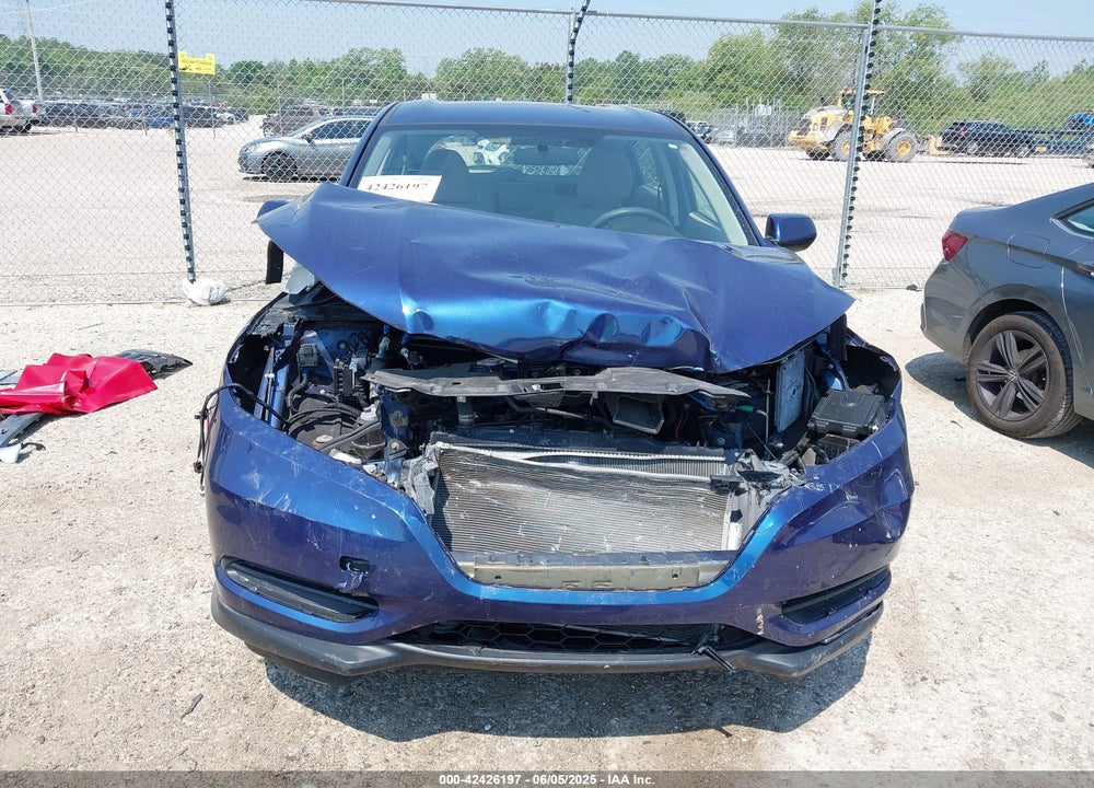 2016 HONDA HR-V VIN: 3CZRU6H37GM705716