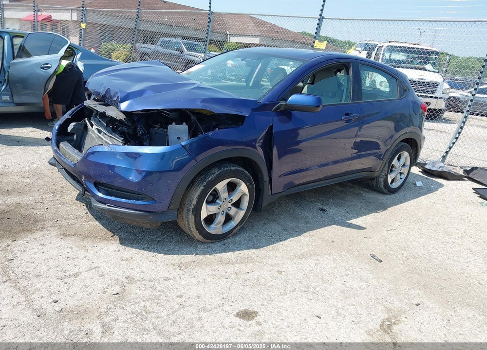 2016 HONDA HR-V VIN: 3CZRU6H37GM705716