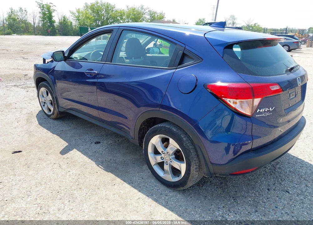 2016 HONDA HR-V VIN: 3CZRU6H37GM705716
