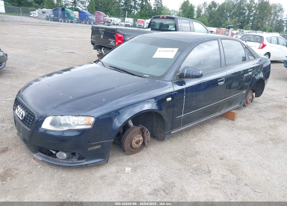 2007 AUDI A4 3.2 VIN: WAUEH78E57A062129
