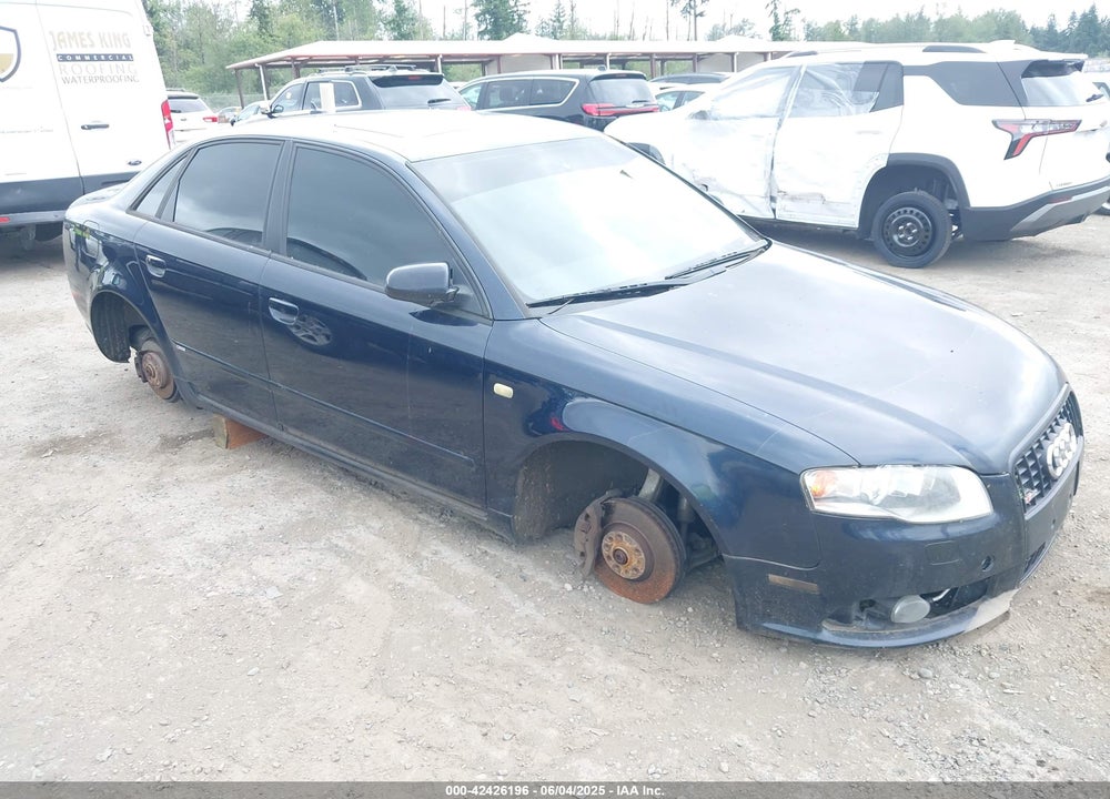 2007 AUDI A4 3.2 VIN: WAUEH78E57A062129