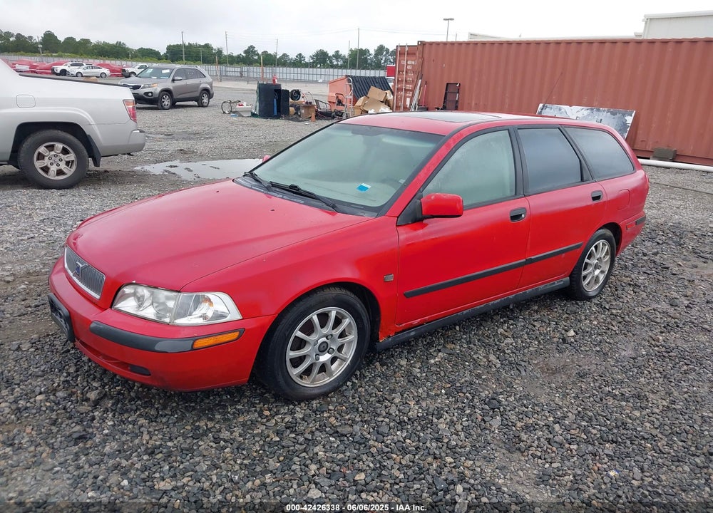 2001 VOLVO V40 A/SPORT EDITION VIN: YV1VW295X1F632284