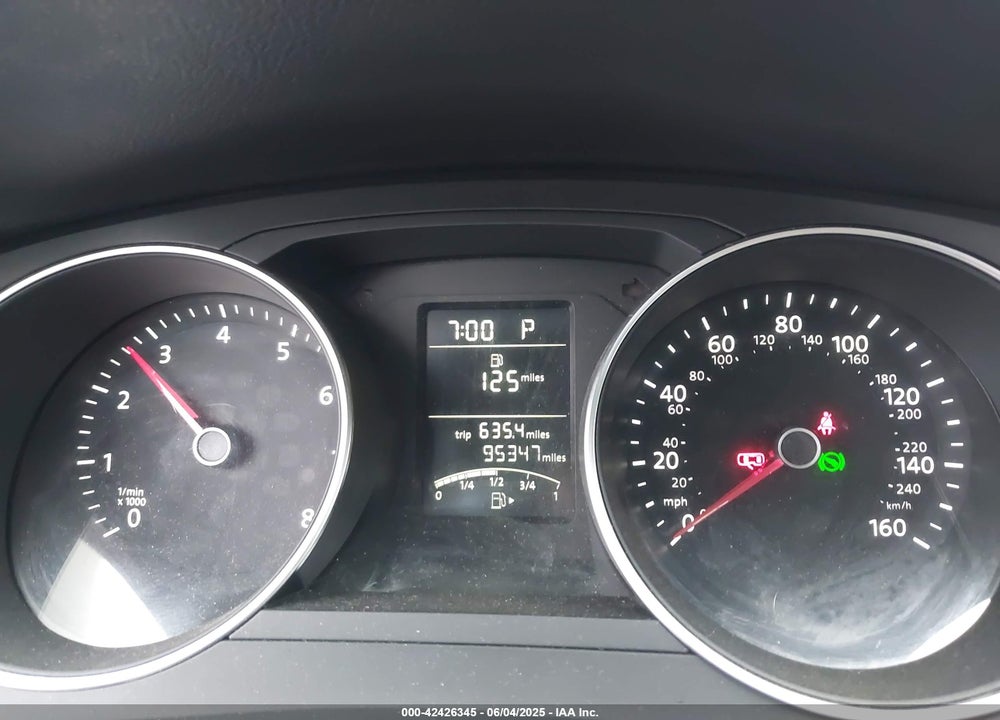 2015 VOLKSWAGEN JETTA 2.0L S VIN: 3VW2K7AJ8FM355357