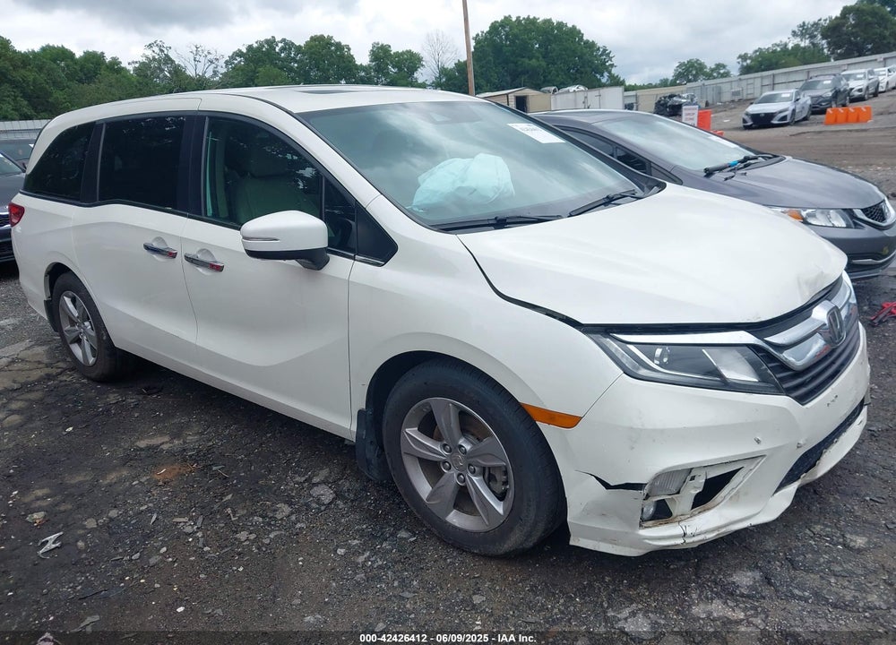 2018 HONDA ODYSSEY EX-L VIN: 5FNRL6H77JB051694