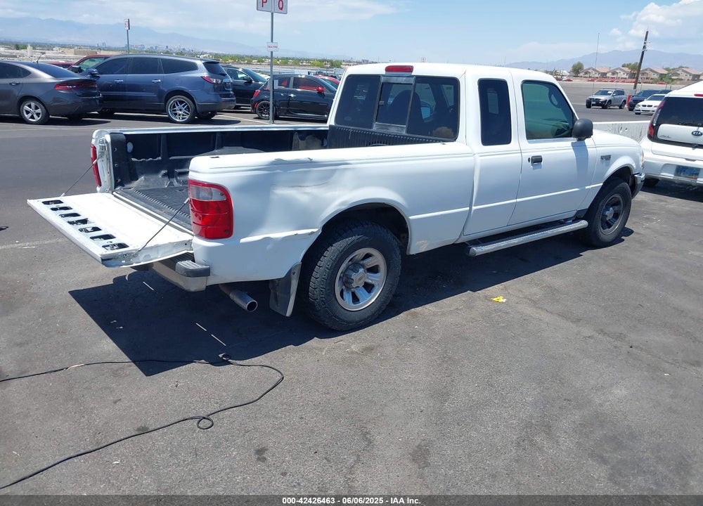 2003 FORD RANGER XLT VIN: 1FTYR44E43PA89072