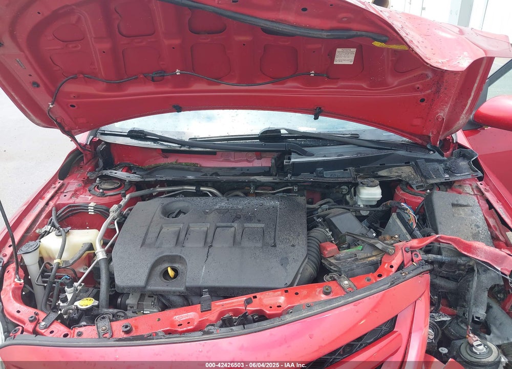 2011 TOYOTA COROLLA VIN: 2T1BU4EE8BC617647