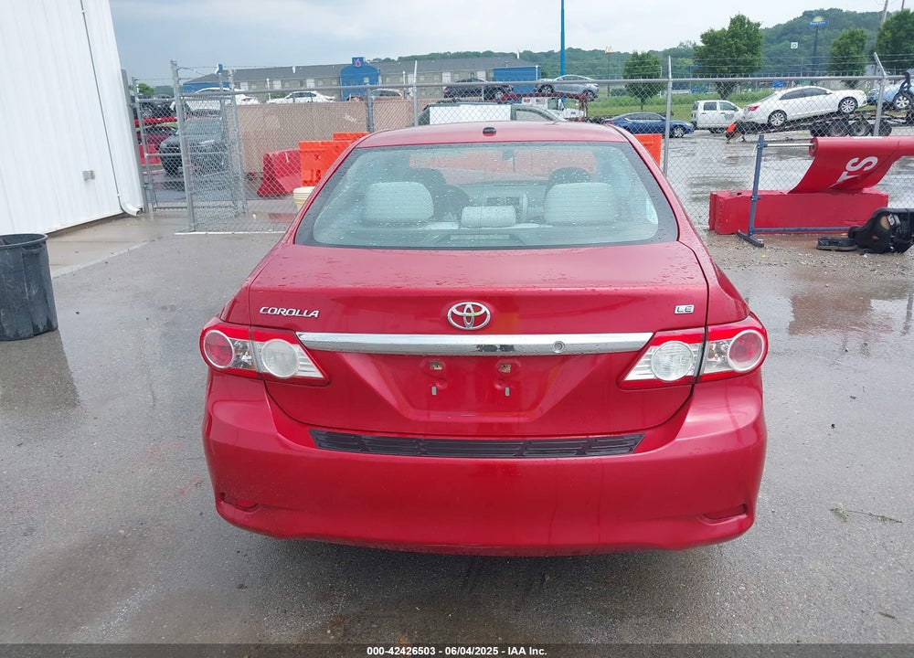 2011 TOYOTA COROLLA VIN: 2T1BU4EE8BC617647