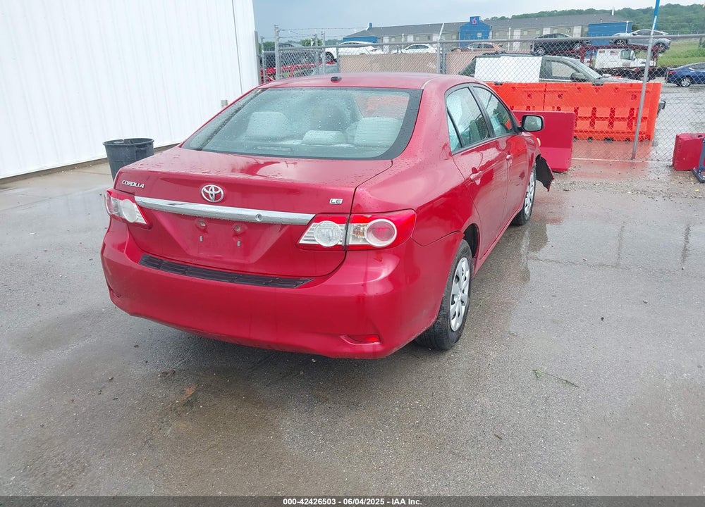 2011 TOYOTA COROLLA VIN: 2T1BU4EE8BC617647