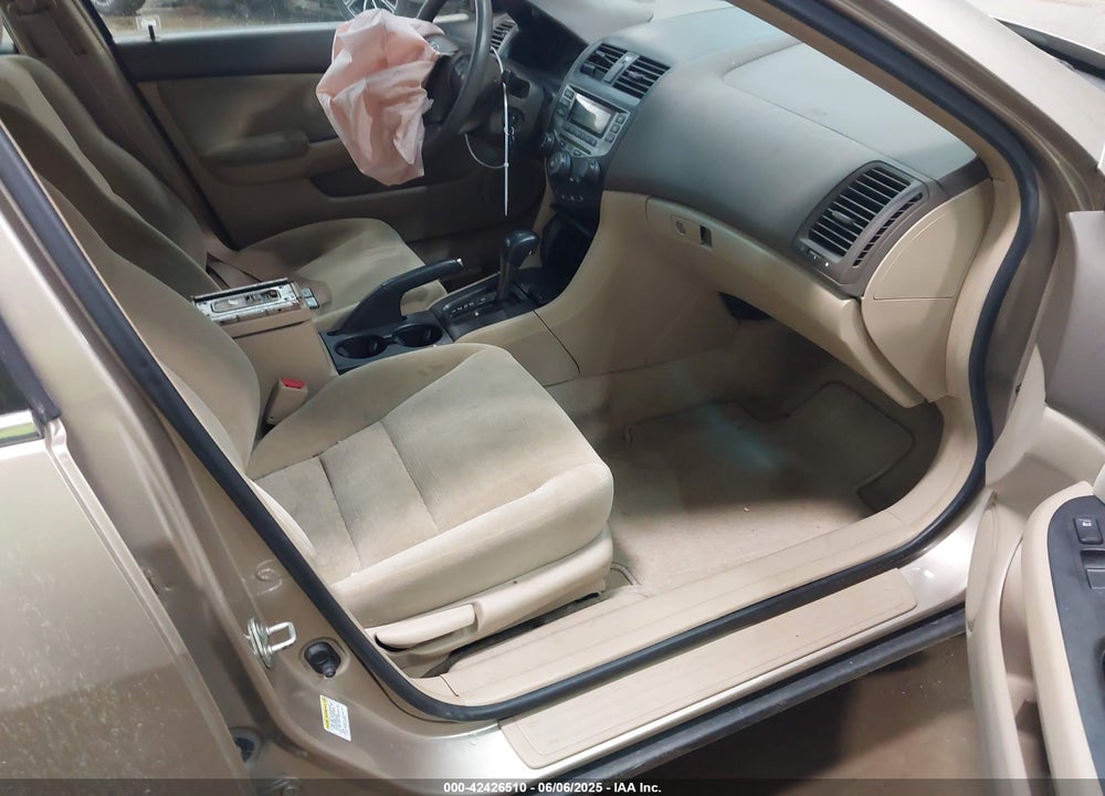 2007 HONDA ACCORD 2.4 LX VIN: 1HGCM564378064001