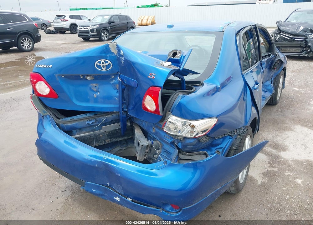 2010 TOYOTA COROLLA S VIN: 2T1BU4EEXAC465322