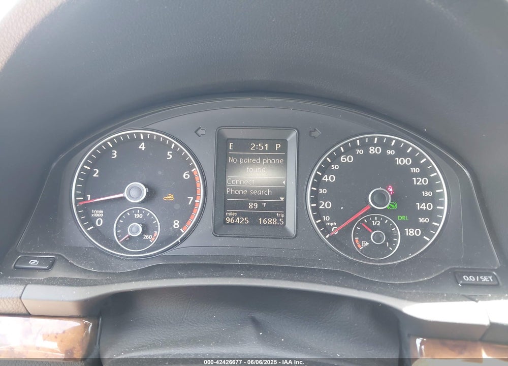 2012 VOLKSWAGEN EOS VIN: WVWFW7AH7CV002793