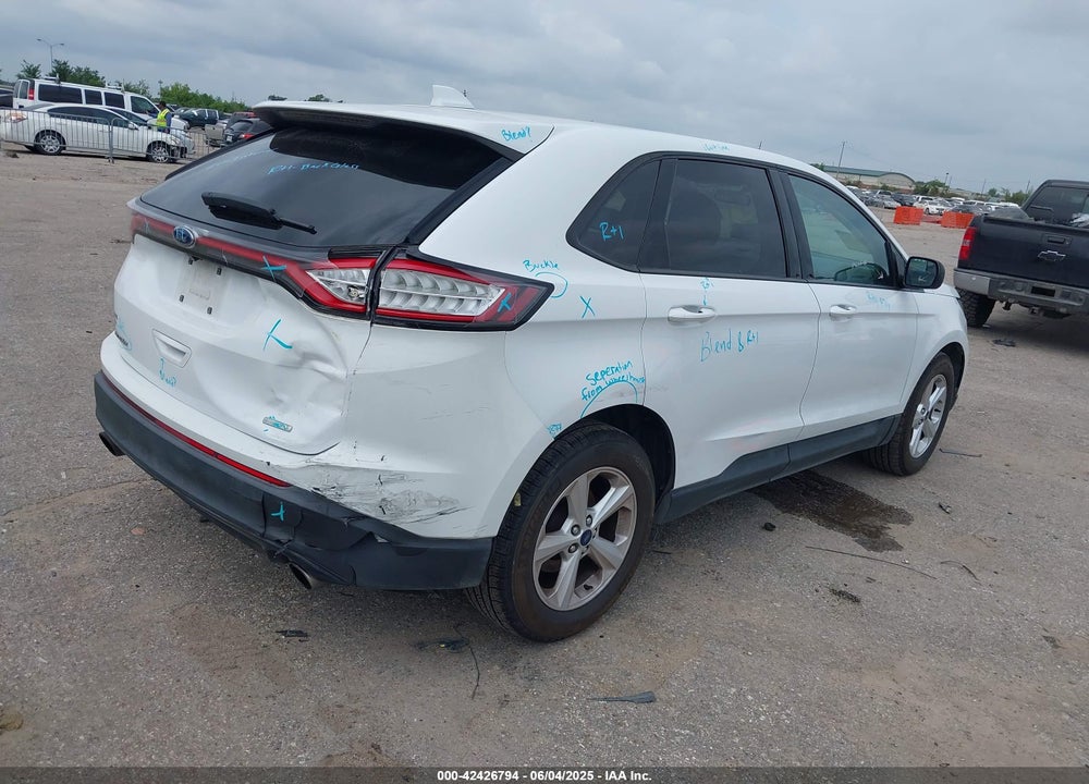 2016 FORD EDGE SE VIN: 2FMPK3G94GBC63420